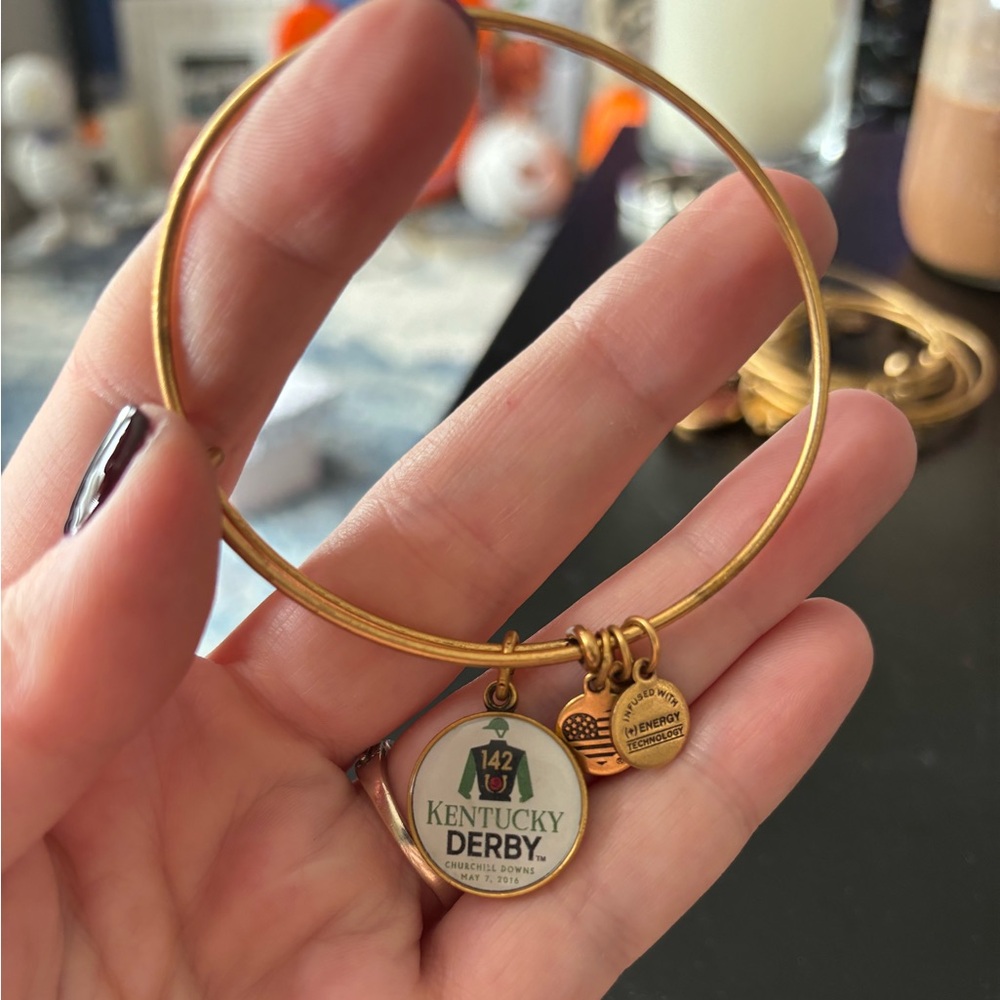 Alex and Ani gold bracelets